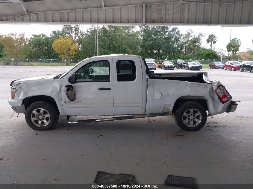 2008 GMC Sierra 1500 Sle1 VIN: 2GTEC19J881269121 Lot: 40597508