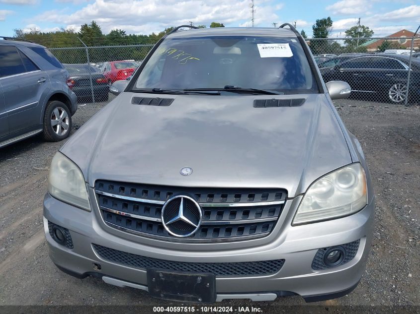 2007 Mercedes-Benz Ml 350 4Matic VIN: 4JGBB86E47A261233 Lot: 40597515