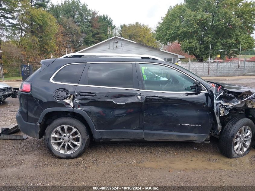 2019 Jeep Cherokee Latitude Plus Fwd VIN: 1C4PJLLB2KD123319 Lot: 40597524