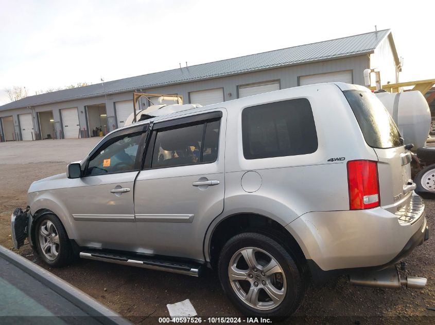 2012 Honda Pilot Ex VIN: 5FNYF4H48CB007963 Lot: 40597526