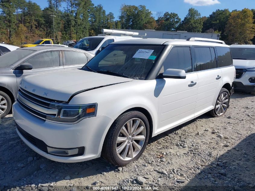 2014 Ford Flex Limited VIN: 2FMGK5D82EBD24431 Lot: 40597547