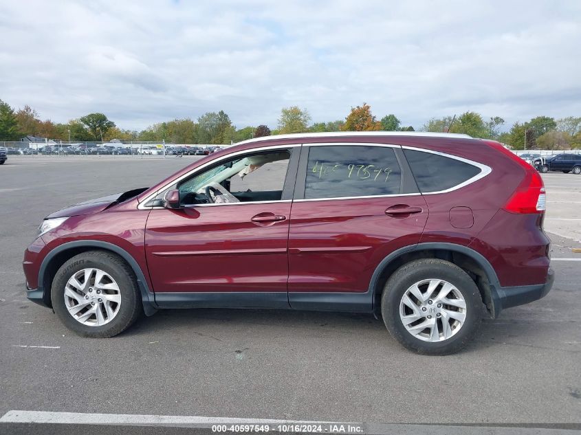 2016 Honda Cr-V Ex-L VIN: 2HKRM4H7XGH727549 Lot: 40597549