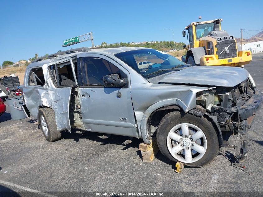 2008 Nissan Armada Se VIN: 5N1AA08DX8N624794 Lot: 40597574