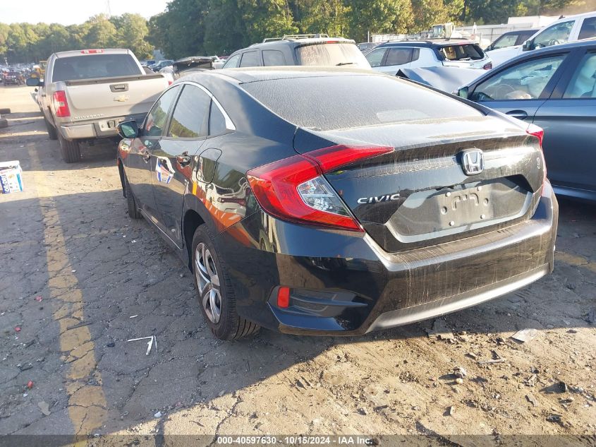 2018 Honda Civic Lx VIN: 2HGFC2F50JH574970 Lot: 40597630