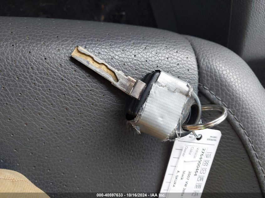 2007 Volkswagen Jetta 2.5 VIN: 3VWSF71K87M014314 Lot: 40597633