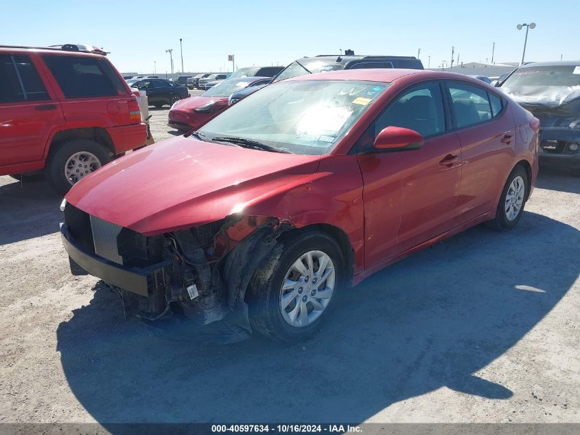 2017 Hyundai Elantra Se VIN: 5NPD74LF5HH101599 Lot: 40597634