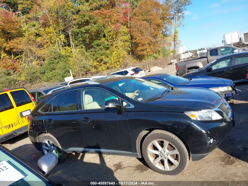 2012 Lexus Rx 350 VIN: 2T2BK1BAXCC144904 Lot: 40597640