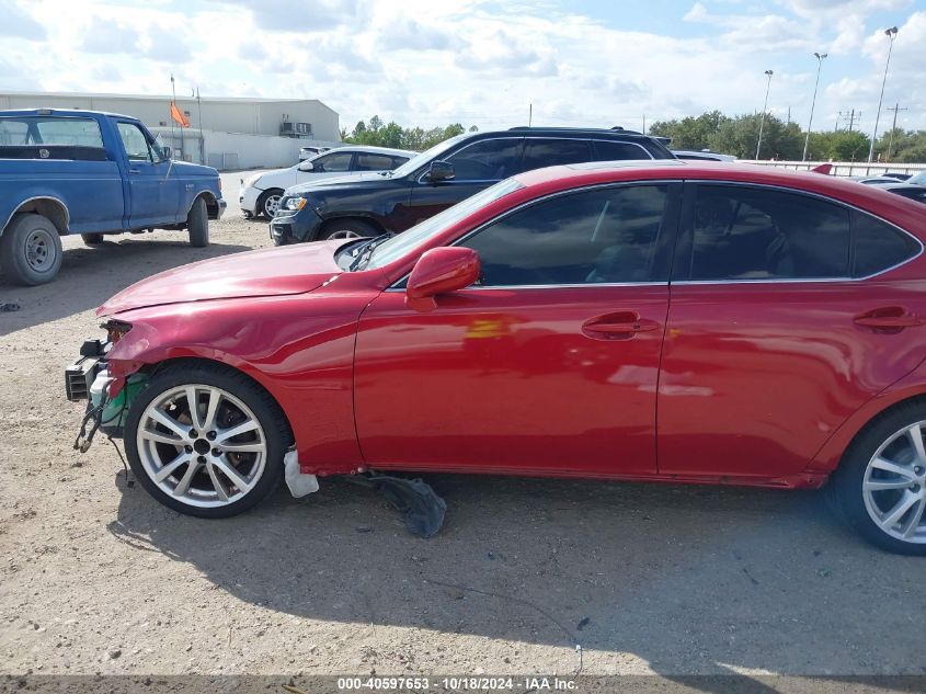 2007 Lexus Is 250 VIN: JTHBK262072052782 Lot: 40597653