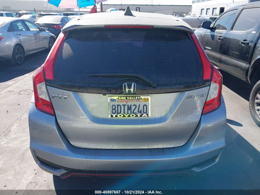 2018 Honda Fit Sport VIN: 3HGGK5G6XJM733950 Lot: 40597657