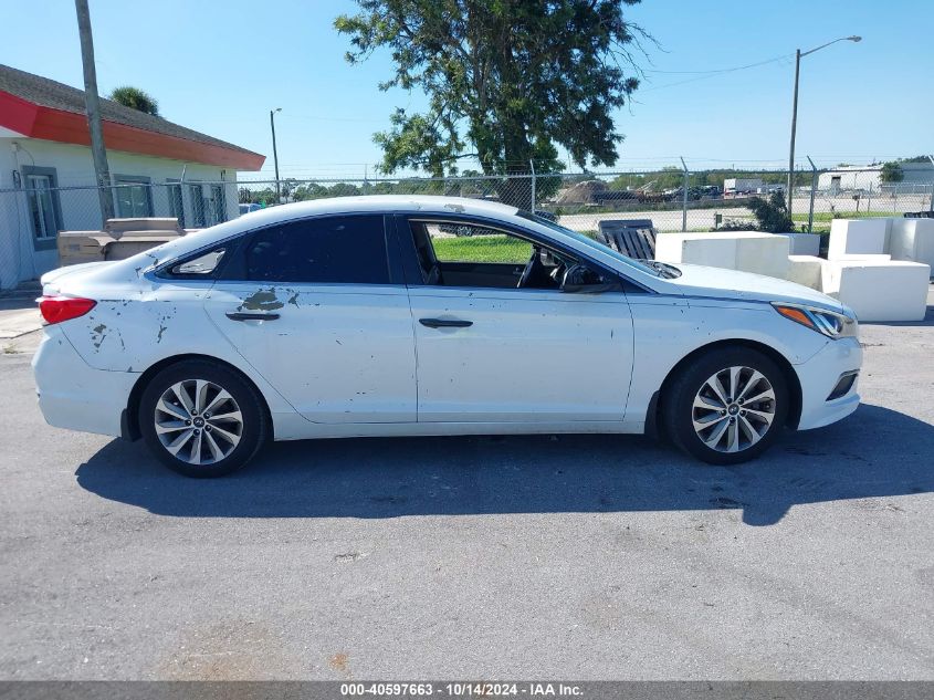 2016 Hyundai Sonata Se VIN: 5NPE24AF9GH428558 Lot: 40597663