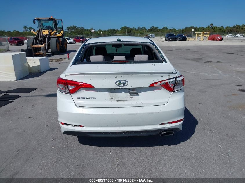 2016 Hyundai Sonata Se VIN: 5NPE24AF9GH428558 Lot: 40597663