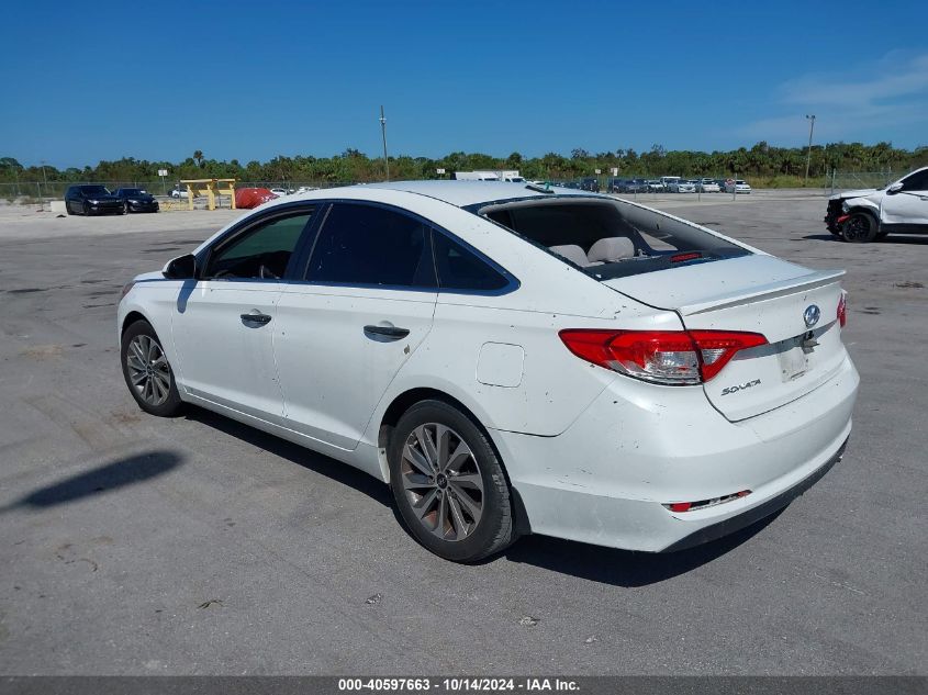 2016 Hyundai Sonata Se VIN: 5NPE24AF9GH428558 Lot: 40597663