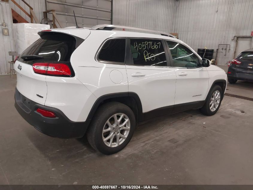 VIN 1C4PJMCB8HW621172 2017 Jeep Cherokee, Latitude 4X4 no.4