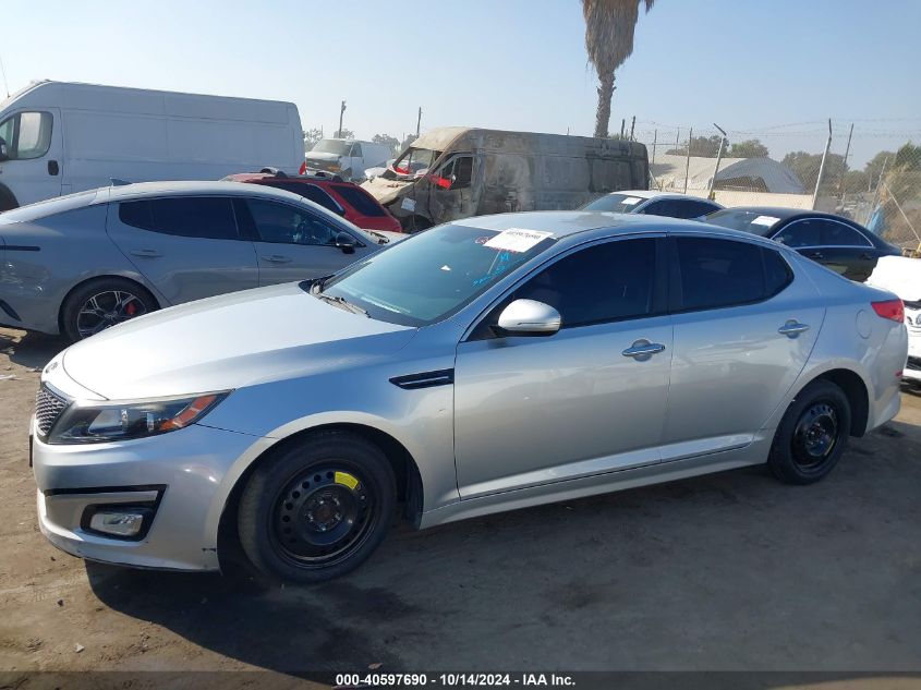 2015 Kia Optima Lx VIN: 5XXGM4A71FG467361 Lot: 40597690