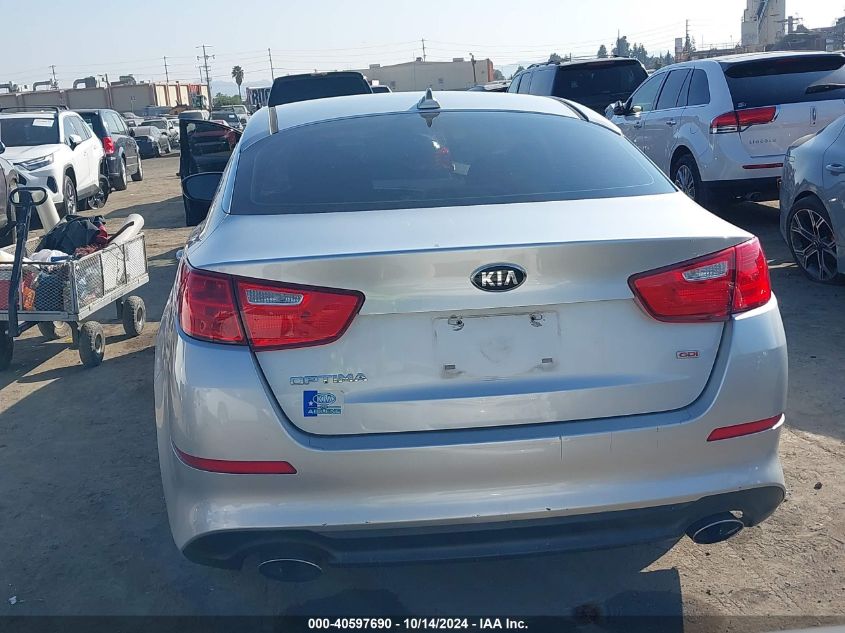 2015 Kia Optima Lx VIN: 5XXGM4A71FG467361 Lot: 40597690