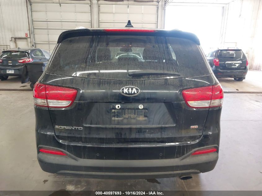 2017 Kia Sorento 2.4L Lx VIN: 5XYPGDA30HG268837 Lot: 40597693