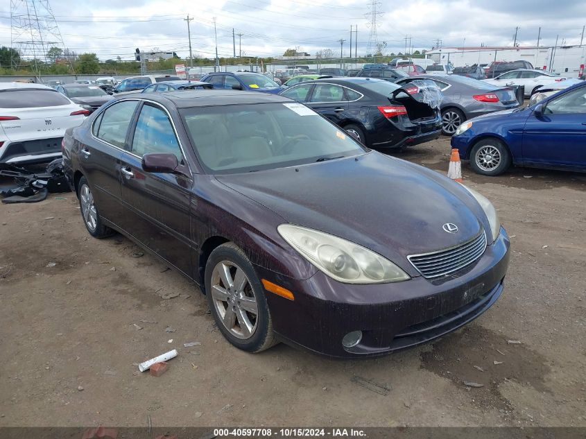 2005 Lexus Es 330 VIN: JTHBA30G255065736 Lot: 40597708