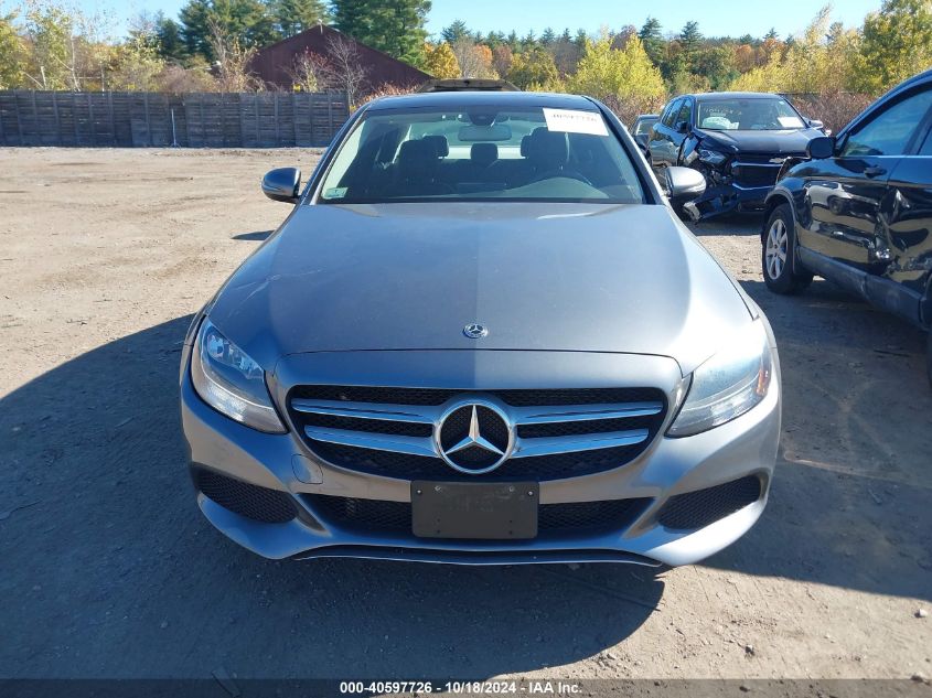 2018 Mercedes-Benz C 300 4Matic VIN: WDDWF4KBXJR338135 Lot: 40597726