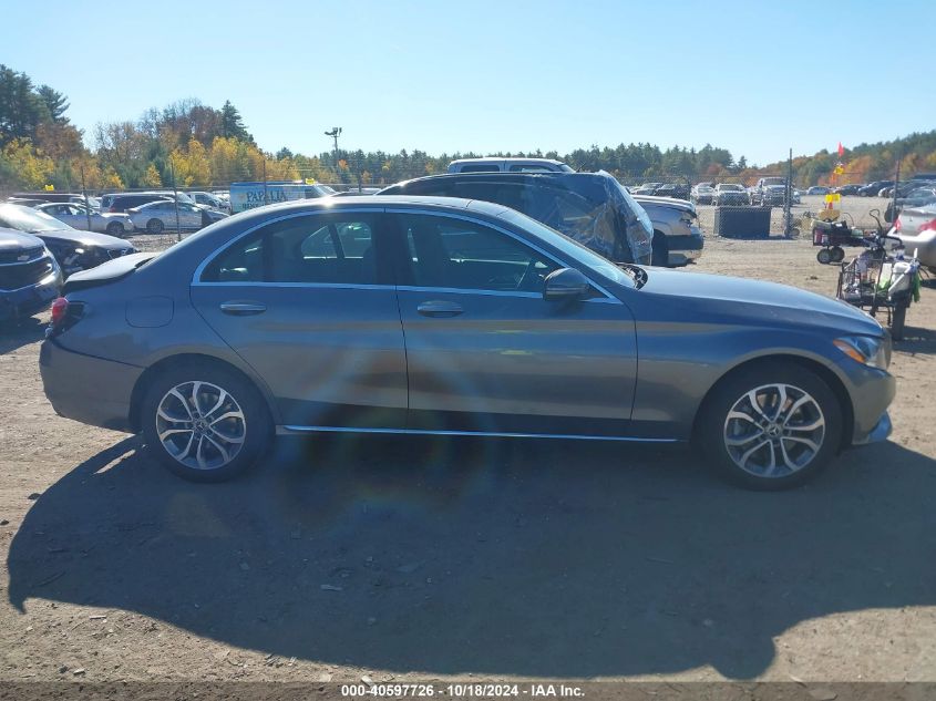 2018 Mercedes-Benz C 300 4Matic VIN: WDDWF4KBXJR338135 Lot: 40597726