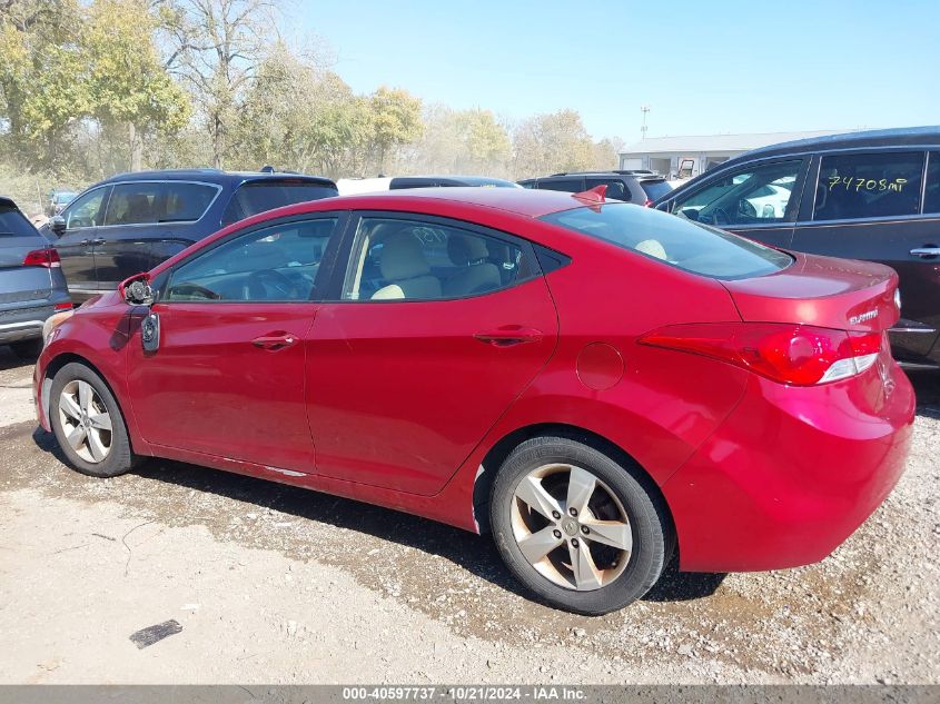 2011 Hyundai Elantra Gls (Ulsan Plant) VIN: KMHDH4AE3BU151918 Lot: 40597737