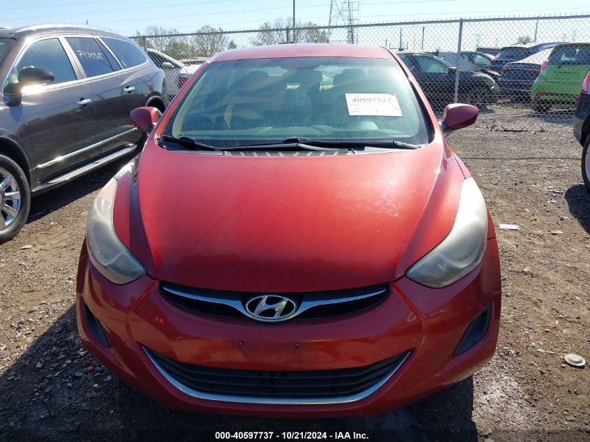 2011 Hyundai Elantra Gls (Ulsan Plant) VIN: KMHDH4AE3BU151918 Lot: 40597737