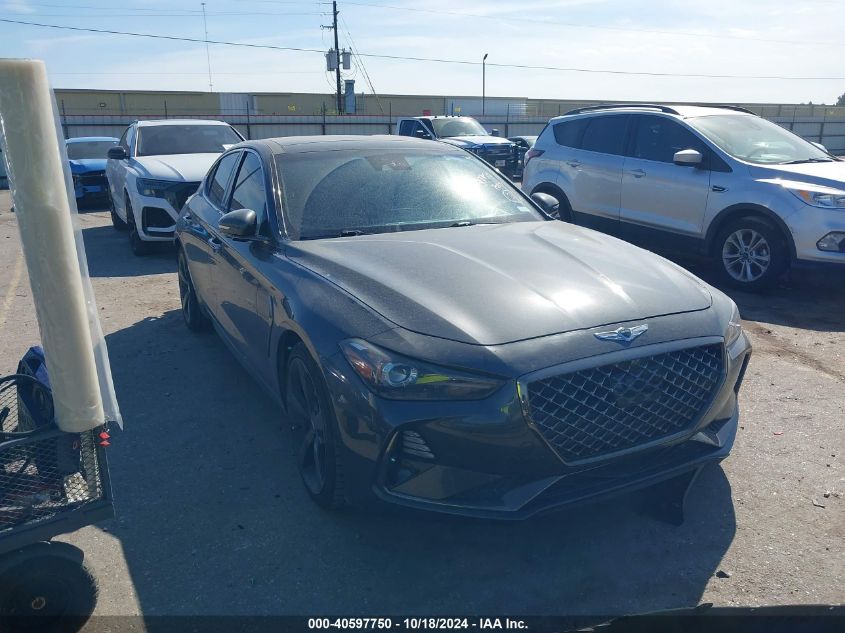 VIN KMTG44LA6KU033953 2019 GENESIS G70 no.1