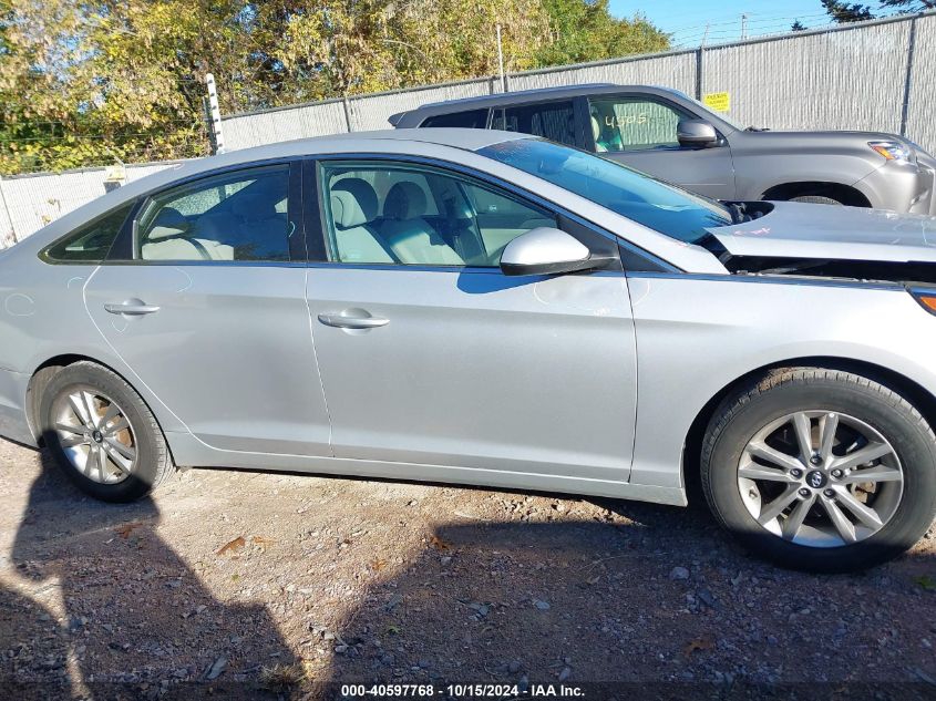 2017 Hyundai Sonata Se VIN: 5NPE24AF2HH466196 Lot: 40597768