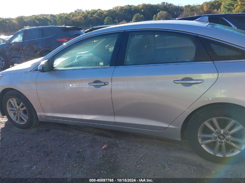 2017 Hyundai Sonata Se VIN: 5NPE24AF2HH466196 Lot: 40597768