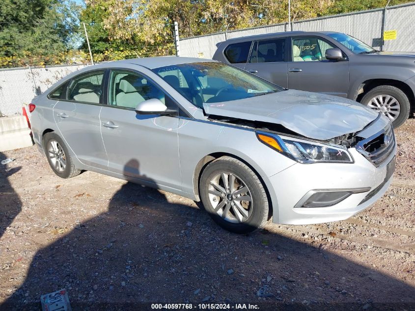 2017 Hyundai Sonata Se VIN: 5NPE24AF2HH466196 Lot: 40597768