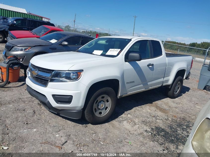 VIN 1GCHSBEA1K1338451 2019 Chevrolet Colorado, WT no.2