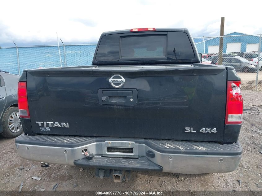 2013 Nissan Titan Sl VIN: 1N6AA0EC1DN309776 Lot: 40597775