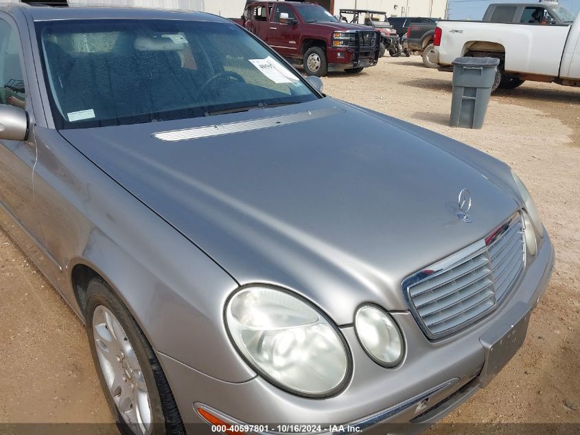 2003 Mercedes-Benz E 320 VIN: WDBUF65J63A315547 Lot: 40597801