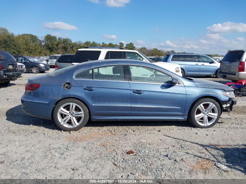 2016 Volkswagen Cc 2.0T R-Line VIN: WVWBN7AN7GE514583 Lot: 40597807