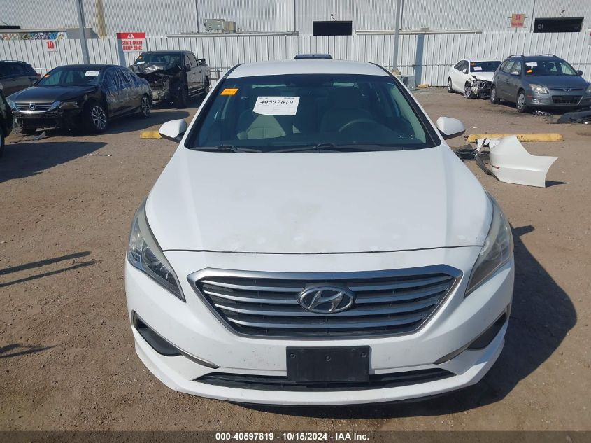 2016 Hyundai Sonata VIN: 5NPE24AF7GH404579 Lot: 40597819