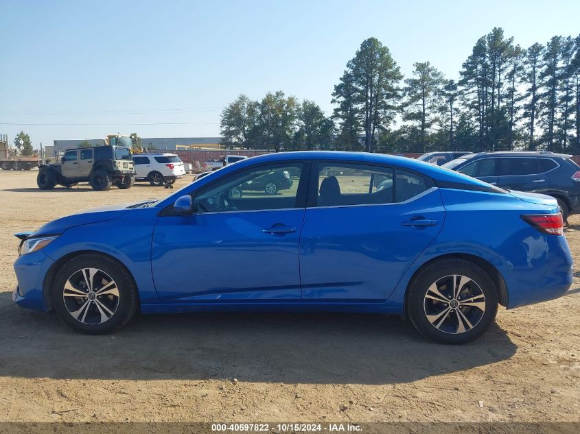 2022 Nissan Sentra Sv Xtronic Cvt VIN: 3N1AB8CV9NY258294 Lot: 40597822