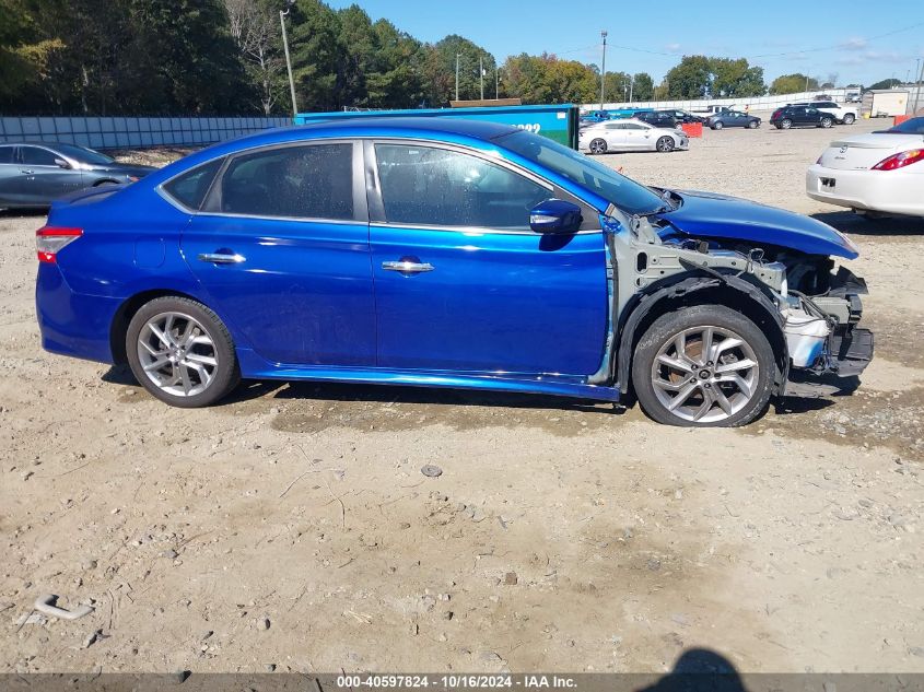 2015 Nissan Sentra Sr VIN: 3N1AB7AP8FY239395 Lot: 40597824