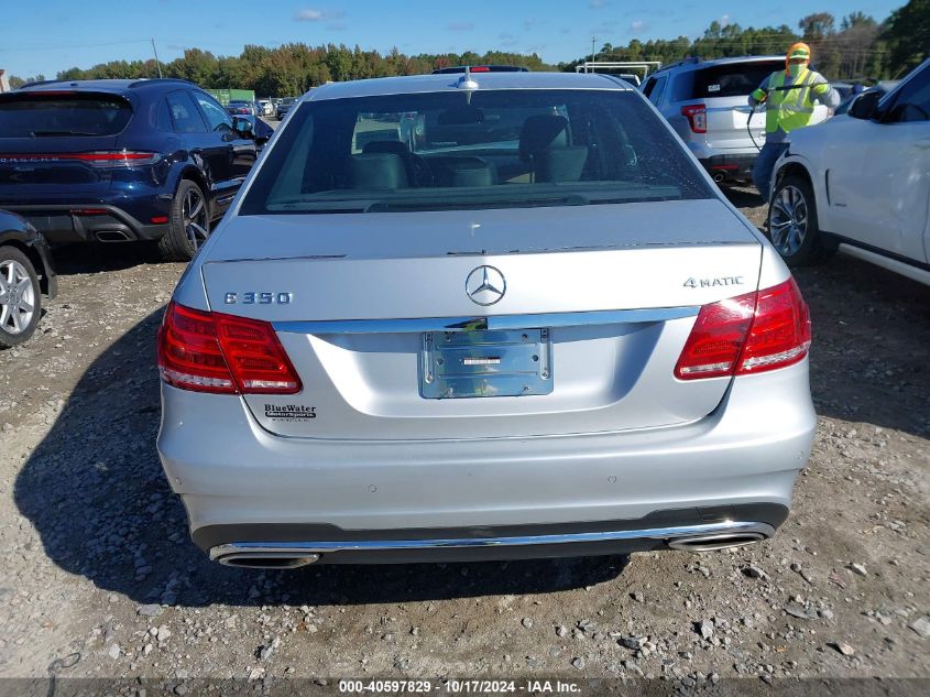 2014 Mercedes-Benz E 350 4Matic VIN: WDDHF8JB8EA804215 Lot: 40597829