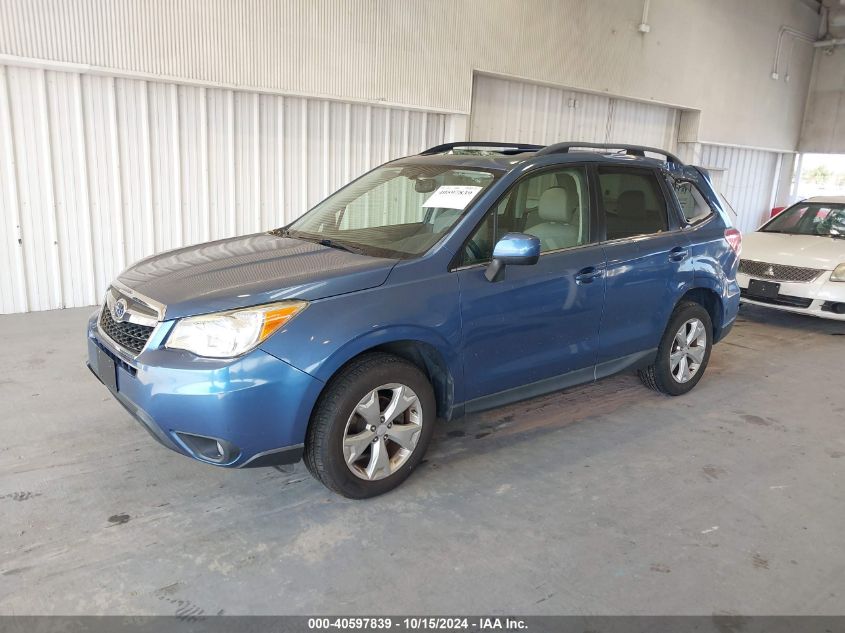 2015 Subaru Forester 2.5I Limited VIN: JF2SJAHC0FH829740 Lot: 40597839