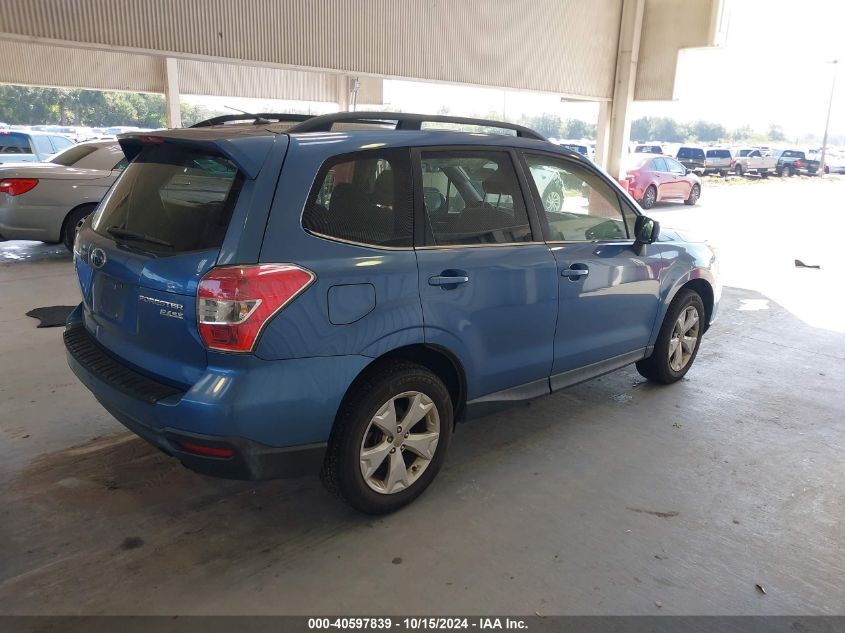 2015 Subaru Forester 2.5I Limited VIN: JF2SJAHC0FH829740 Lot: 40597839