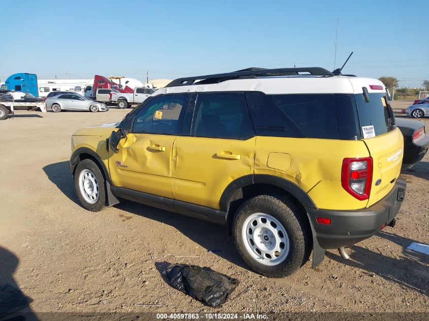 2023 Ford Bronco Sport Heritage Limited VIN: 3FMCR9H98PRD19243 Lot: 40597863