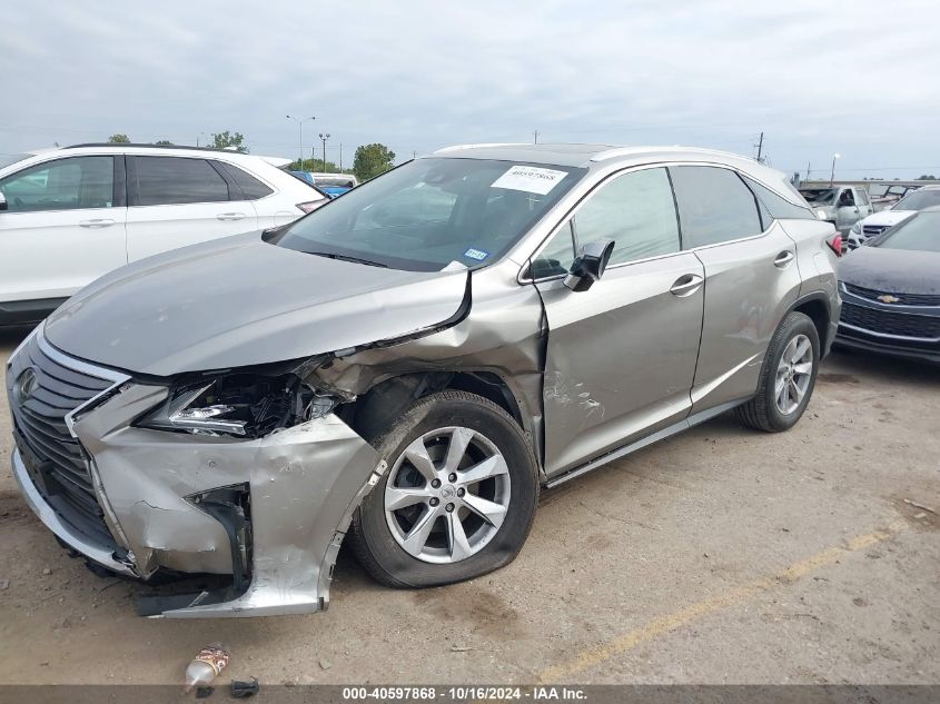 VIN 2T2BZMCA3HC117949 2017 Lexus RX, 350 no.2