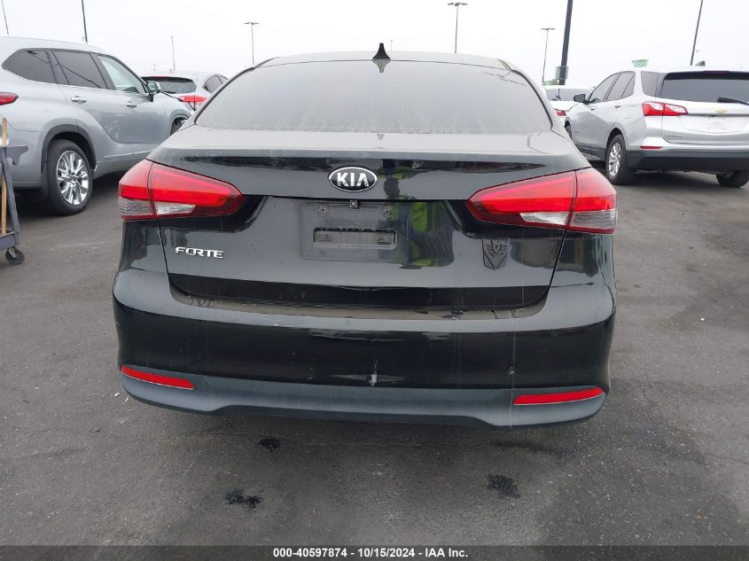 2017 Kia Forte Lx VIN: 3KPFK4A73HE040051 Lot: 40597874