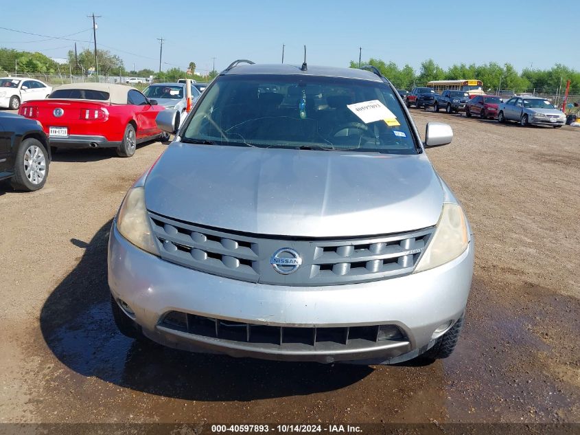 2005 Nissan Murano S VIN: JN8AZ08T25W310068 Lot: 40597893