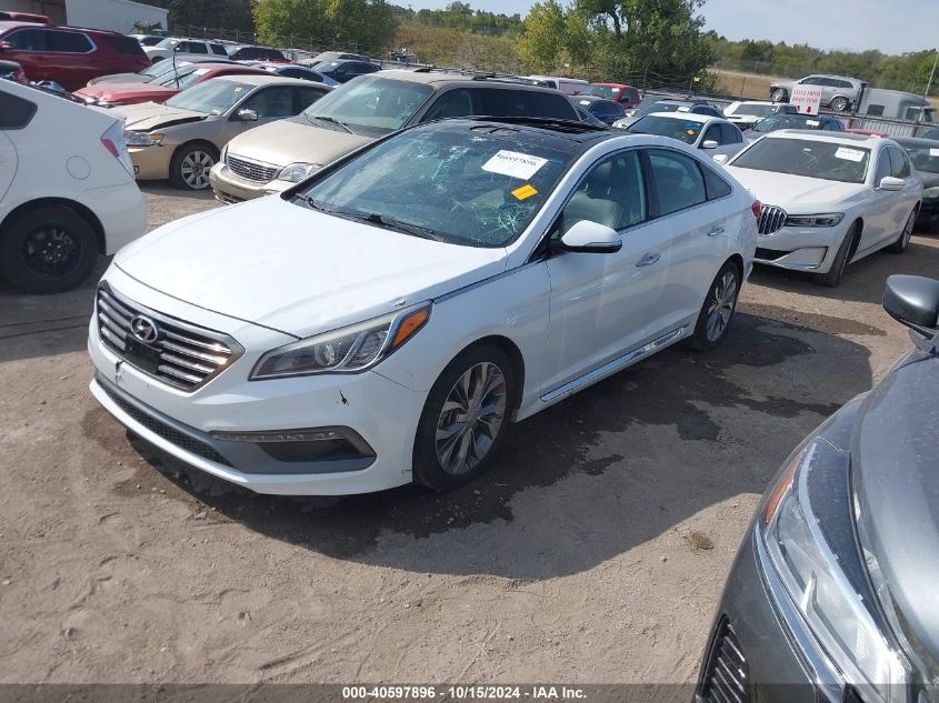 2015 Hyundai Sonata Limited 2.0T VIN: 5NPE34AB3FH202380 Lot: 40597896