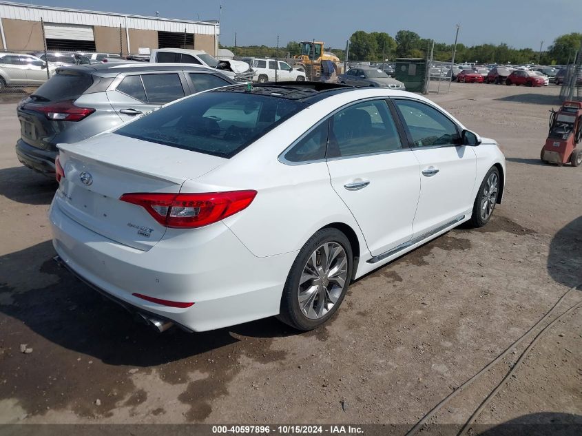 2015 Hyundai Sonata Limited 2.0T VIN: 5NPE34AB3FH202380 Lot: 40597896