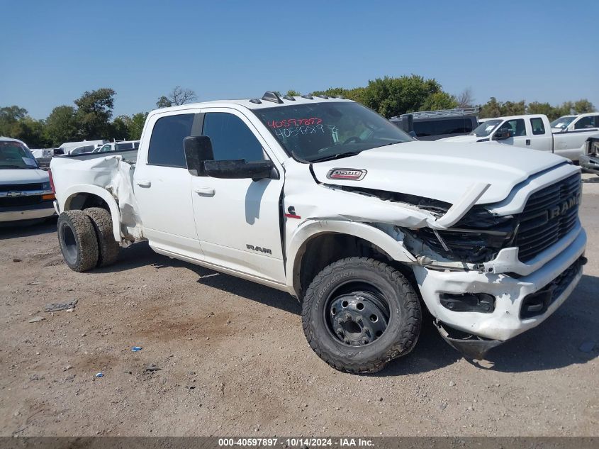 2022 Ram 3500 Laramie 4X4 8' Box VIN: 3C63RRJLXNG396917 Lot: 40597897