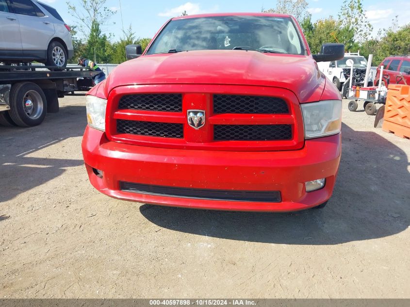 2012 Ram 1500 St VIN: 1C6RD6KT5CS281735 Lot: 40597898