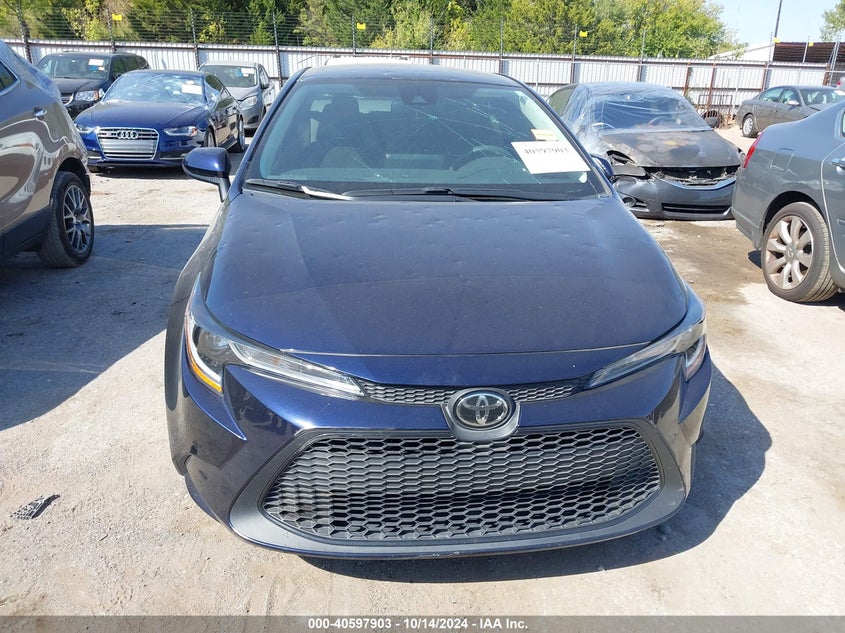 VIN 5YFEPMAE9NP284079 2022 TOYOTA COROLLA LE