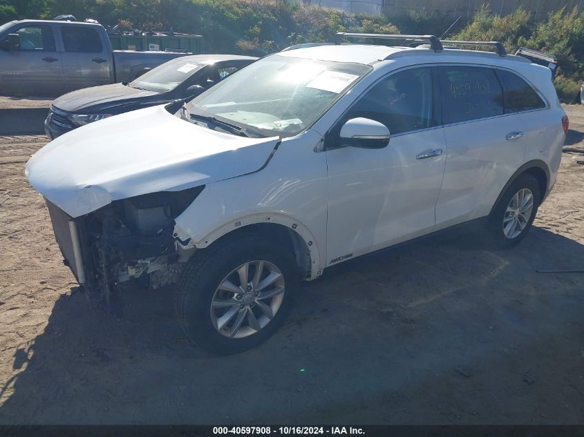 VIN 5XYPGDA58JG340665 2018 KIA SORENTO no.2