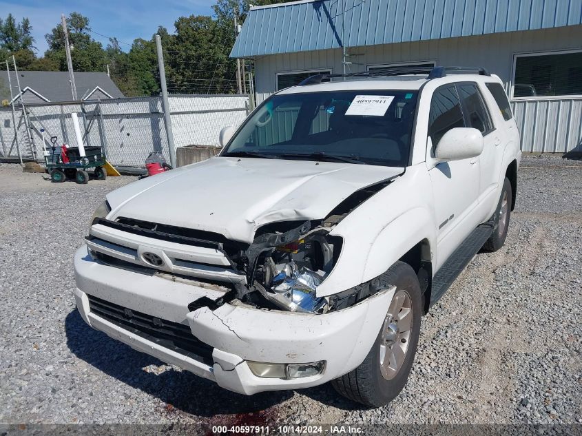 2005 Toyota 4Runner Limited V8 VIN: JTEBT17R858022357 Lot: 40597911